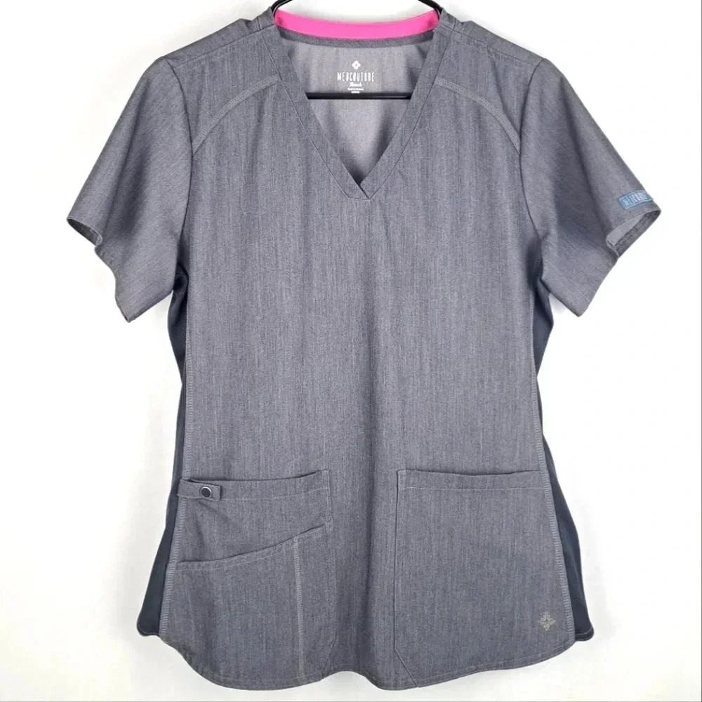 Scrub Shirt, Med Couture Touch, sz M - Picture 2 of 4